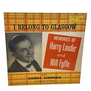 Danny Kiernan I Belong To Glasgow (Vinyl, 1959) Avoca 33-AV-110 VG LP Record